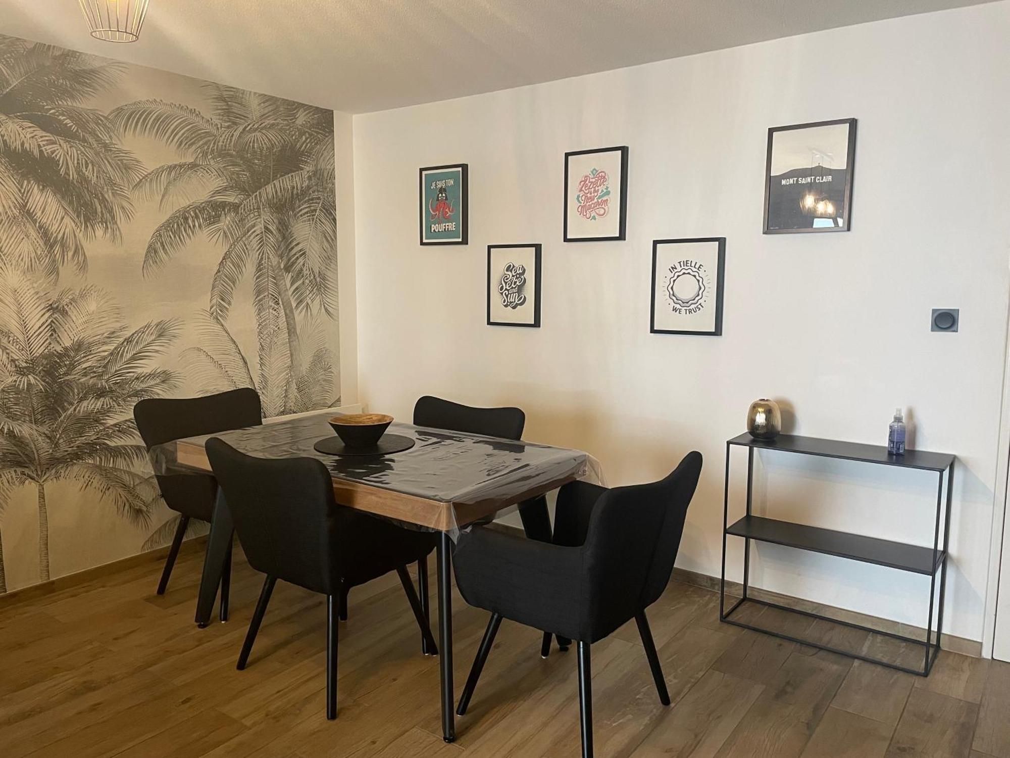 L'Amandier - Clim Et Parking - Apartamento Sète Exterior foto